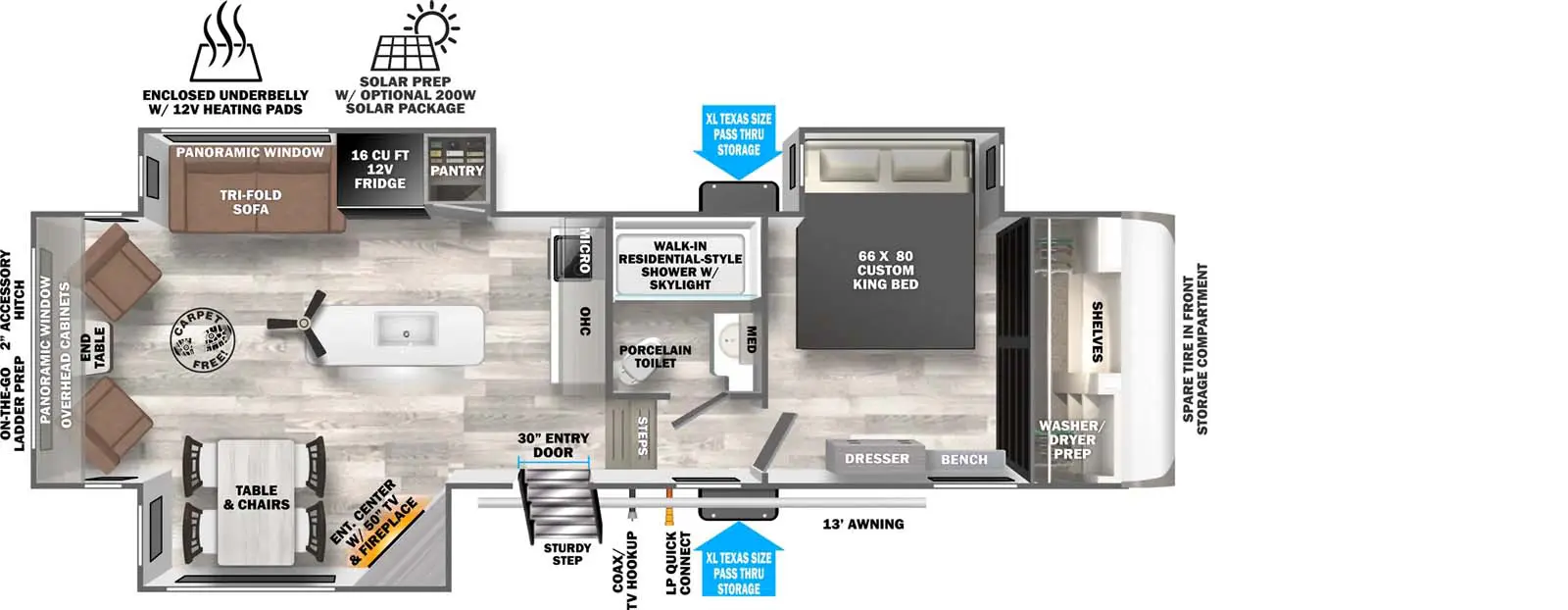 286RL Floorplan Image